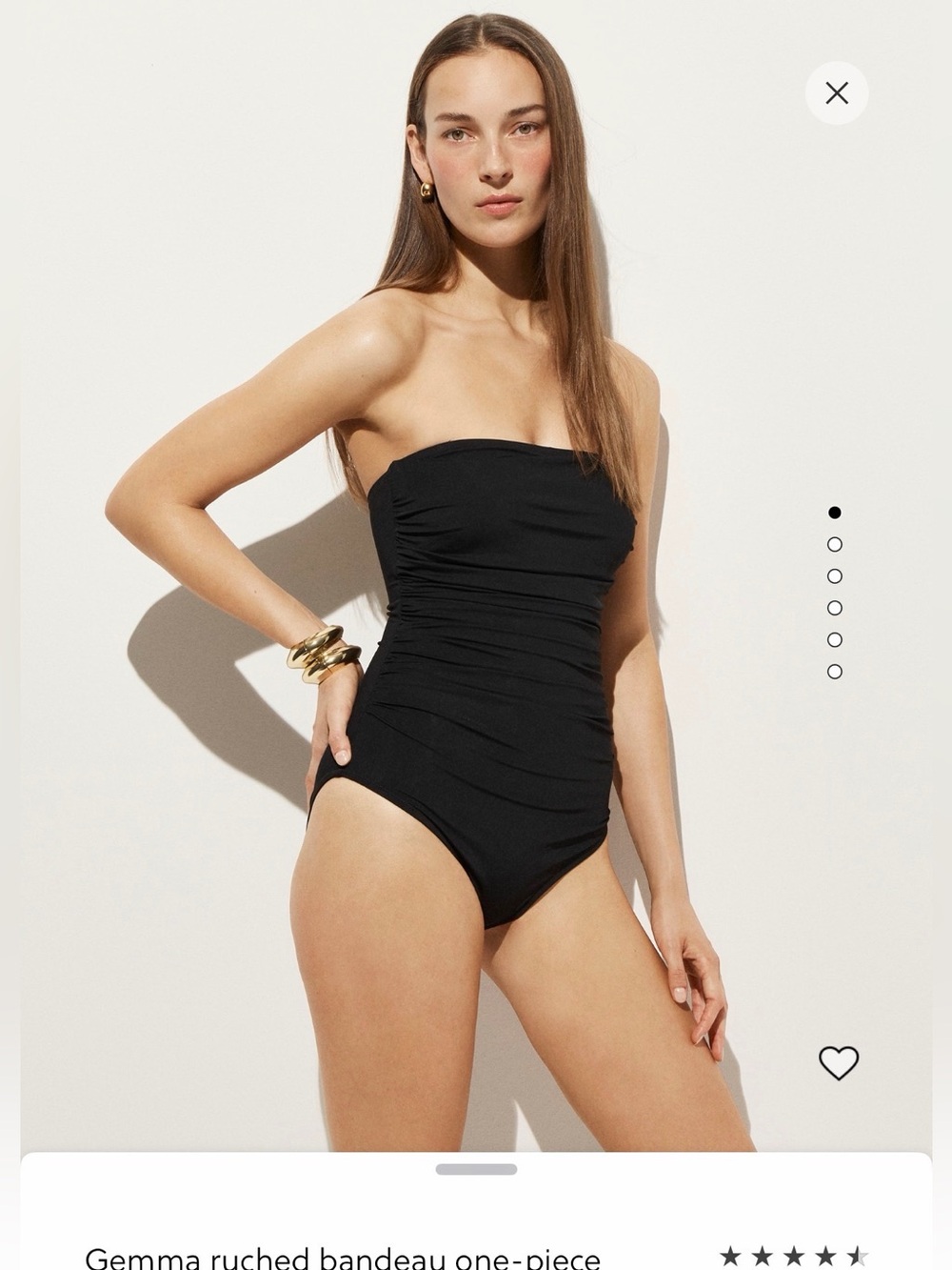 NWT J Crew Gemma Ruched One Piece